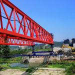 150 Ton Bridge Girder Launcher Crane Heavy Load For Highway Railway