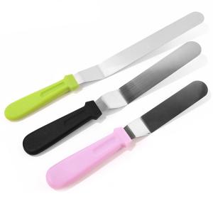 China 37.6*3.1cm Stainless Steel Cake Spatula For Cake Decorating wholesale