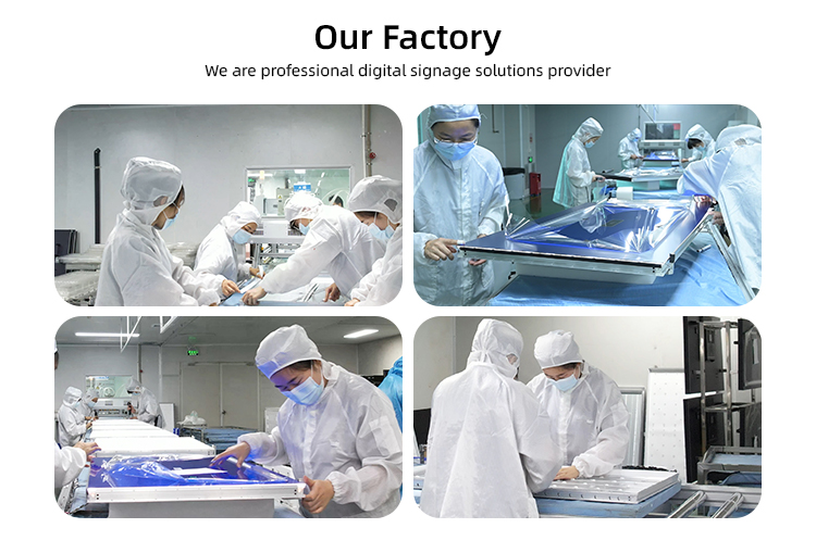 55 Inch Indoor Floor Standing hd Lcd Display 3x3 3x4 4x4 Multi Screen Splicing Lcd Video Wall