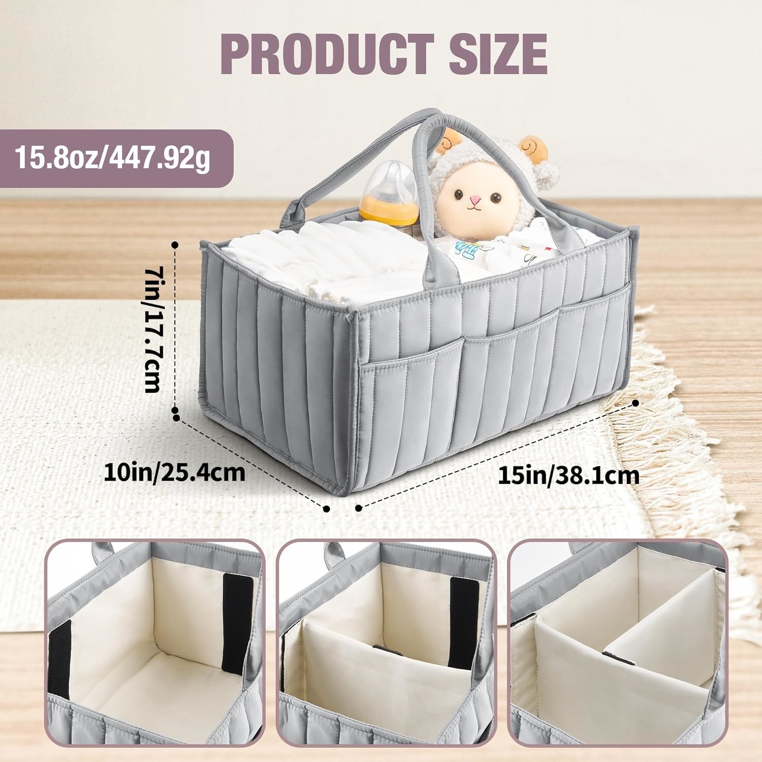Simplify Your Life as a Parent with Felt Storage Boxes 10 quot x 6.3 quot x 12.5 quot