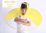 Children's Duck Raincoat Umbrella , Lightweight Rain Poncho Umbrella Eco -