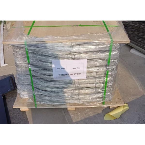 3mm Single Loop Galvanized Baler Wire 4.5m Length