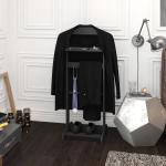 Home Wooden Coat And Shoe Stand For Entrance Hallway OEM / ODM