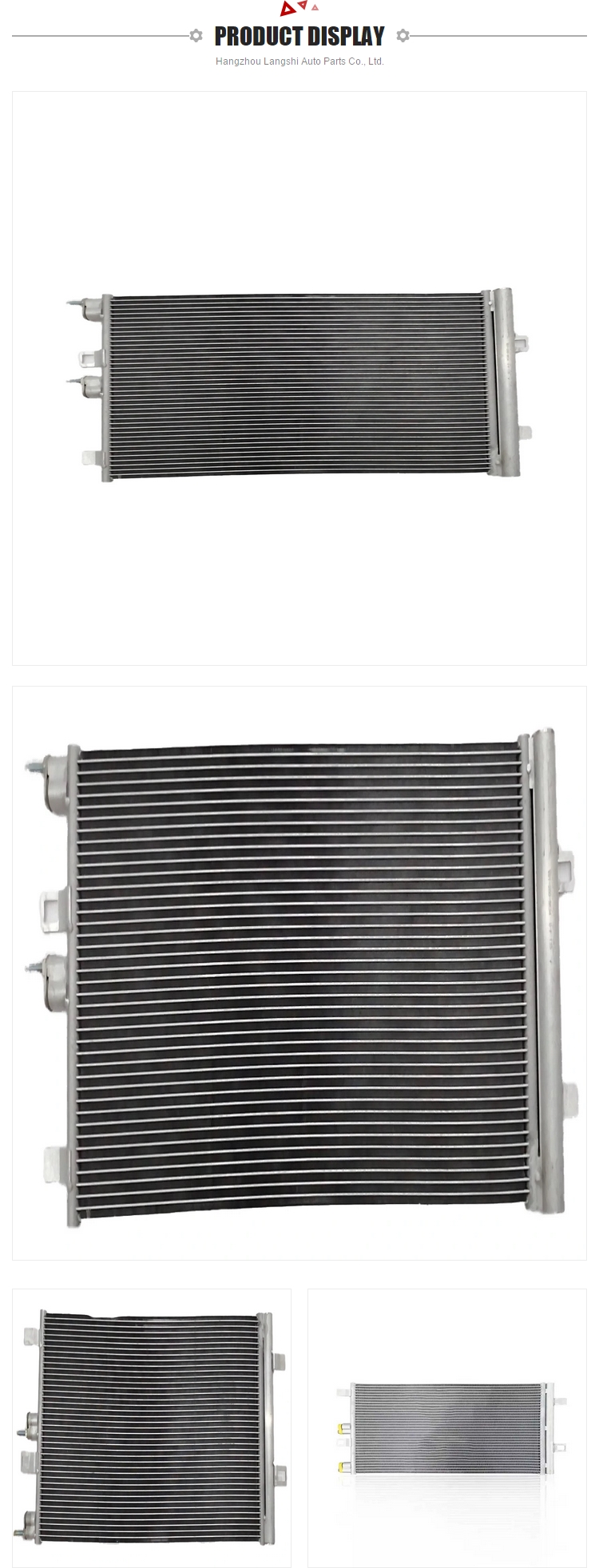 AC Condenser for Chevrolet Malibu XL Buick Regal LaCrosse Cadillac Gt4 OE NO. 84663423