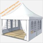 Aluminum Pagoda Tent, Waterproof, Fireproof Tent Canopy for Event Party