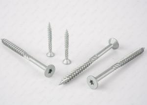 China Stainless Steel Chipboard Screws , Furniture Mdf Particle Board Fasteners wholesale