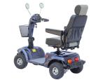 12 Inch 4 Wheel Drive Electric Mobility Scooter 15km/h 860W 24V Adjustable