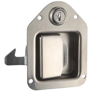 China RV Trailer Truck Paddle Slam Latch Key Flush Stainless Steel Handle Lock wholesale