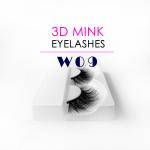 Black Color Dramatic Mink Lashes , 3D Effect Real Light Volume Lashes