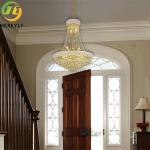 Luxury Crystal Led Clear Pendant Light Modern Classic Style