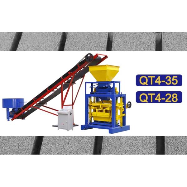 QT4-28 brick molding machine concrete brick making machine manual brick making machine