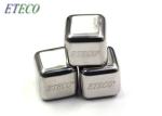 Safety Alcohol Chilling Stainless Steel Ice Cubes Heat Exchange Freeze Faster