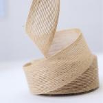 Customize Loose Weave Burlap Ribbon For Gift Packing Decoration