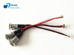 China Custom Power Cables Lemo 0B 2 Pin Socket To Hirose Camera Cables on sale