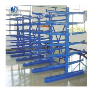 China Galvanized Cantilever Pallet Racking For Wood Heavy Duty wholesale