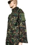 Outdoor Activities BDU Combat Uniform Set Functional With Digital Camouflage