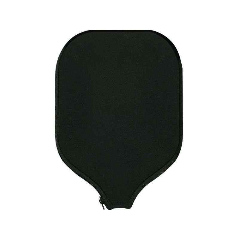 Neoprene Rubber Custom Pickleball Paddle Cover With Leather Racket Cover / Paddle Storage Bag