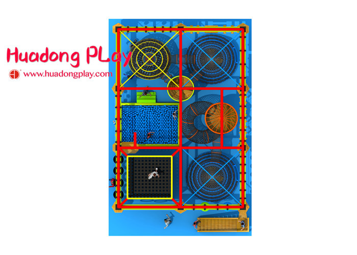 Professional Indoor Play Equipment , Indoor Play Center Playground Customized Size