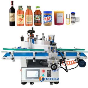 China Desktop Round Bottle Sticker Labels Labeling Machine for Professional Labeling wholesale