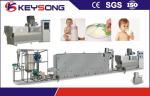 Cereal Double Screw Extruder Machine , Nutritional Baby Rice Powder Making
