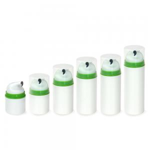 China Cylinder PP 30 To 150ml Vacuum Airless Pump Bottle Cosmetic For Serum wholesale