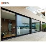 6063 Aluminum Sliding Doors For Patio Modern Gate Wardrobe Slide Glass Sliding