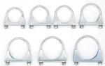 Exhaust 90mm Galvanized U Bolt Pipe Clamp Stainless Steel