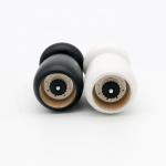 White Black Pepper Mill Grinder Adjustable Ceramic Rotor Wooden Salt & Pepper