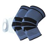 3D Non Slip Medical Grade Compression Knee Pads Nylon Straps For Volleyball