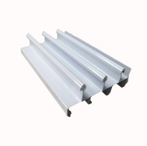 China 1.45mm Thickness Powder Coated Aluminium Profiles For Dominican P92 P65 Sliding Windows wholesale