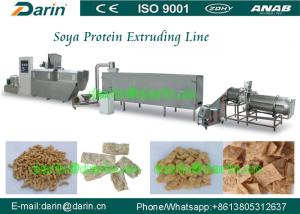 China Automatic soya nuggets extruder making machine / snack maker machine wholesale