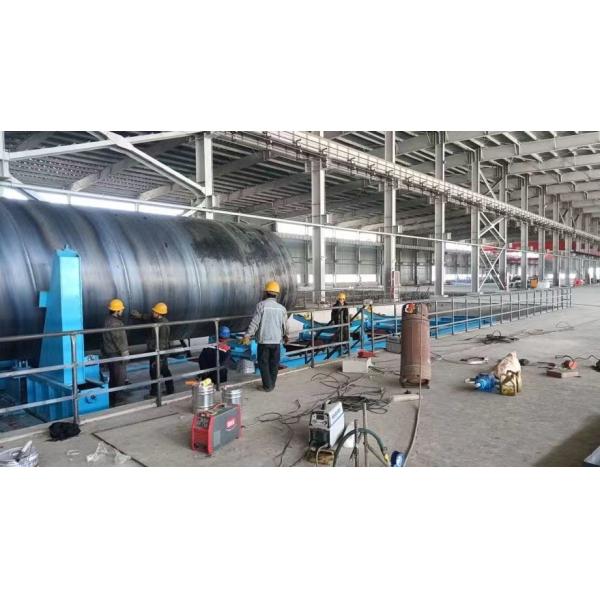 High Frequency Spiral Welded Pipe Making Machine Longitudinal Spiral Fin Tube Machine