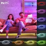 85lm/w Lamp Luminous Efficiency Remote Controlled LED Strip Light for Outdoor