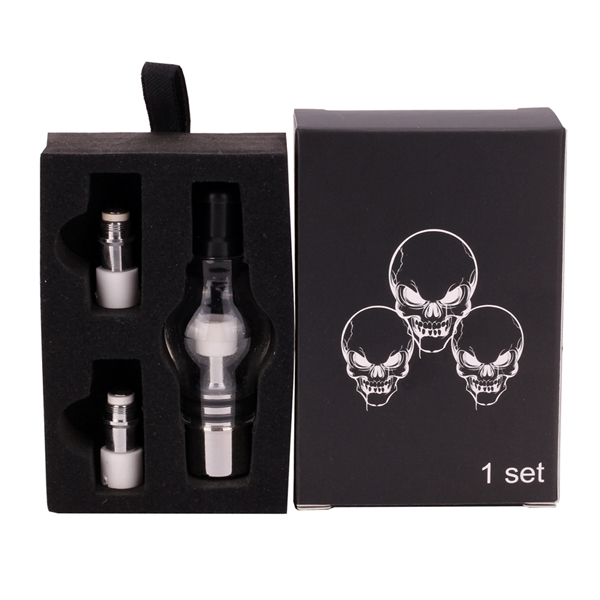 2014popular Wax Vaporizer Electronic Cigarette, Dry Herb Glass Globe