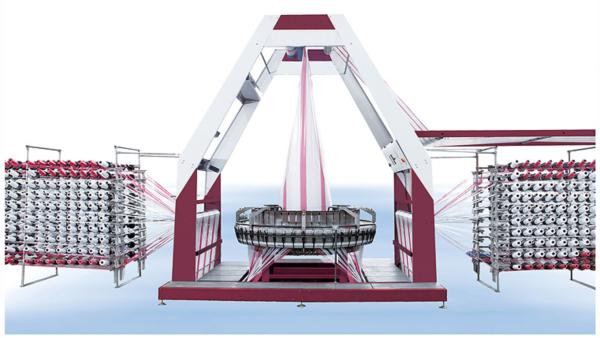 Middle Size PP Woven Bag Production Line 4 Kw Motor Power 3 T Weight With 6