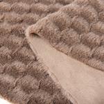 Knitted Jacquard Rabbit Hair For Winter Clothing And Toys 100%
