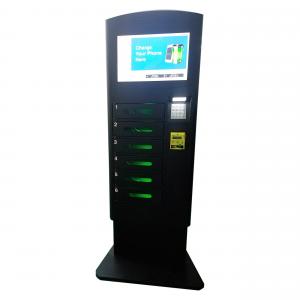 China Remote Control Posters Public Cell Phone Charging Kiosk With Advertising Function wholesale