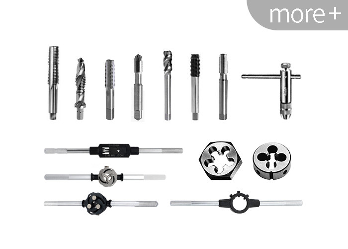 DIN352 Machine Screw Tap And Die Set / Precision Wood Threading Tap And Die Set