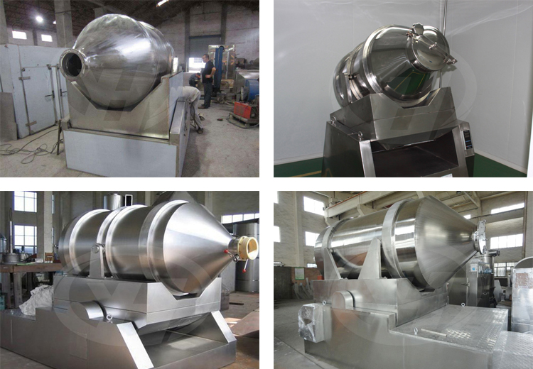 Chemica Industrial Stainless Steel Mixing Machine Two Dimensional Mixer