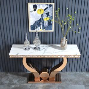 China SEDIA Marble Rectangle Entrance Console Table Height 78cm wholesale