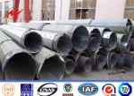 80ft 90ft Steel Electric Pole For Transmission Line Project