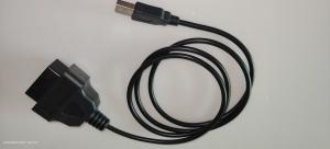 China 12V 24V OBDII To USB Cable Female To 2.0A Male Plug Multipurpose wholesale
