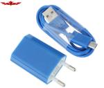 New 1.0Meter DC5V 1A Multi Color USB Charger For Iphone5 5S Approval CE,FCC,ROHS