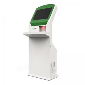 China Touch Screen Self Service Queue Management Kiosk With Keyboard on sale