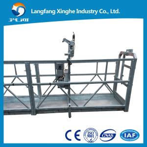China China manufacturer xinghe aluminum zlp630 / zlp800 construction lifting gondola working platform with good price wholesale
