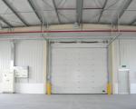 1.66 R Value Steel Overhead Sectional Door Motor color coated steel With 380V