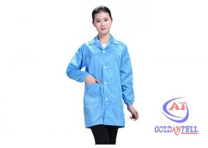 China Washable Clean Room ESD Suit Anti Static Dust Free Clothing wholesale