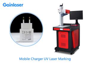 China UV Laser Logo Printing Machine Movable for Plastic , Glass , Leather , Ceramic , Metal wholesale