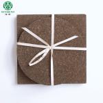 Natural Factory Price Custom Size Black Eco-Friendly Cork Trivets