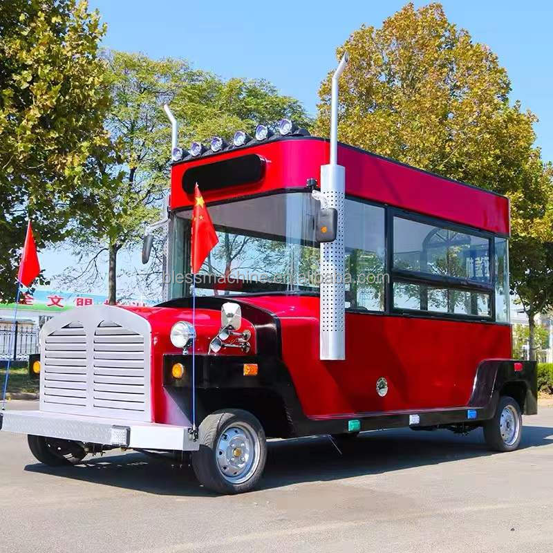 Electricity Supply Super Performance Mobile Food Cart with Low Investment